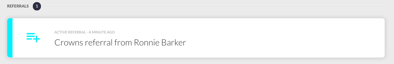 Referral in app on DenGro